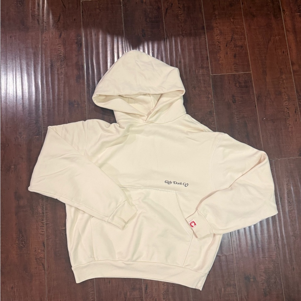 Cream Hoodie
